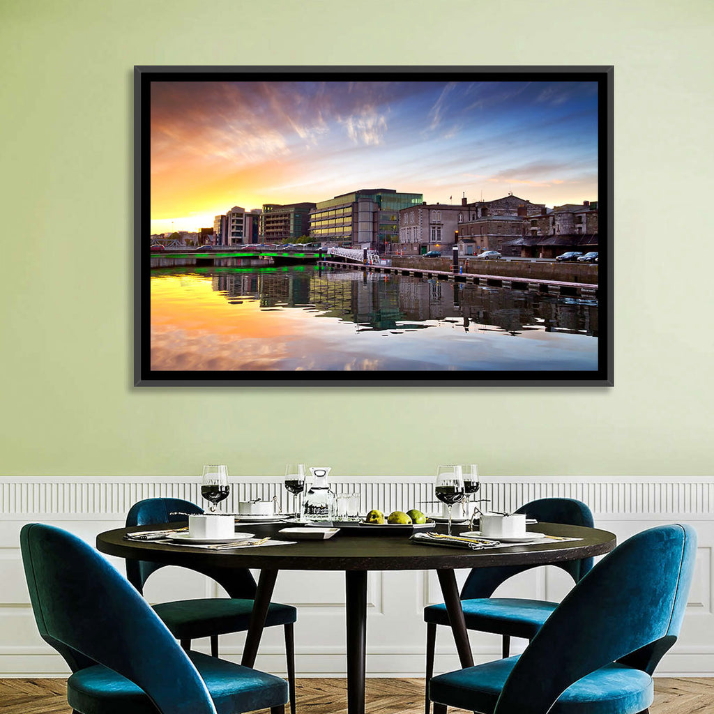 River Liffey at Dusk Wall Art