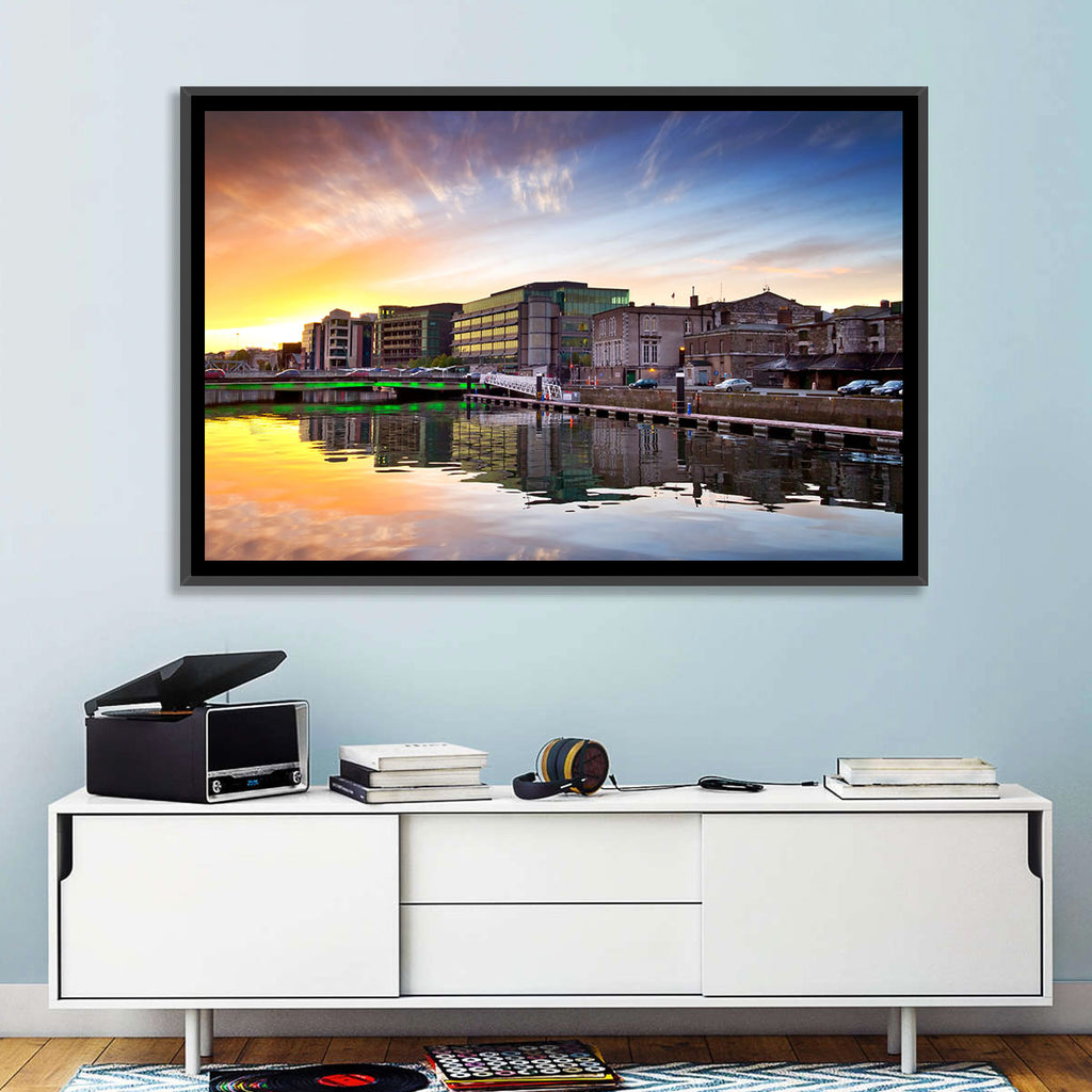 River Liffey at Dusk Wall Art
