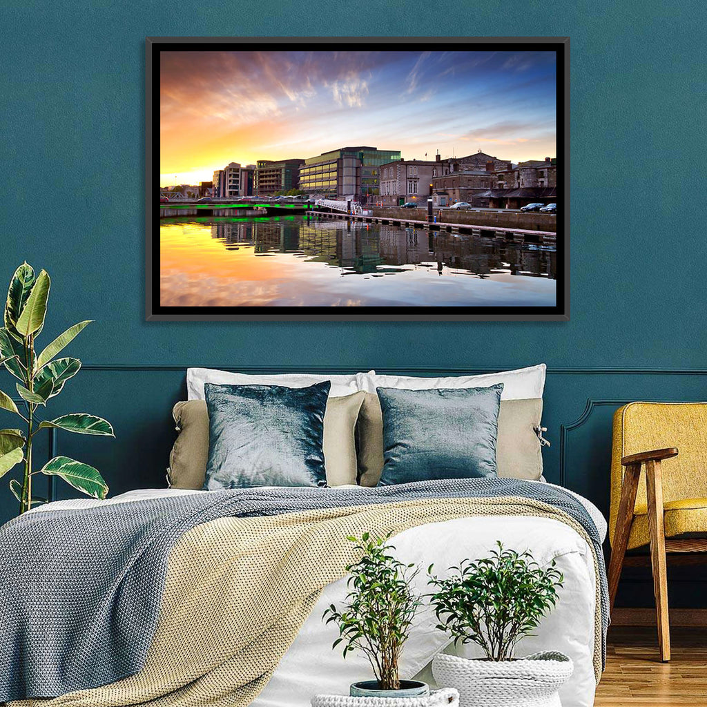 River Liffey at Dusk Wall Art