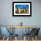 Pinnacles Desert at Golden Hour Wall Art