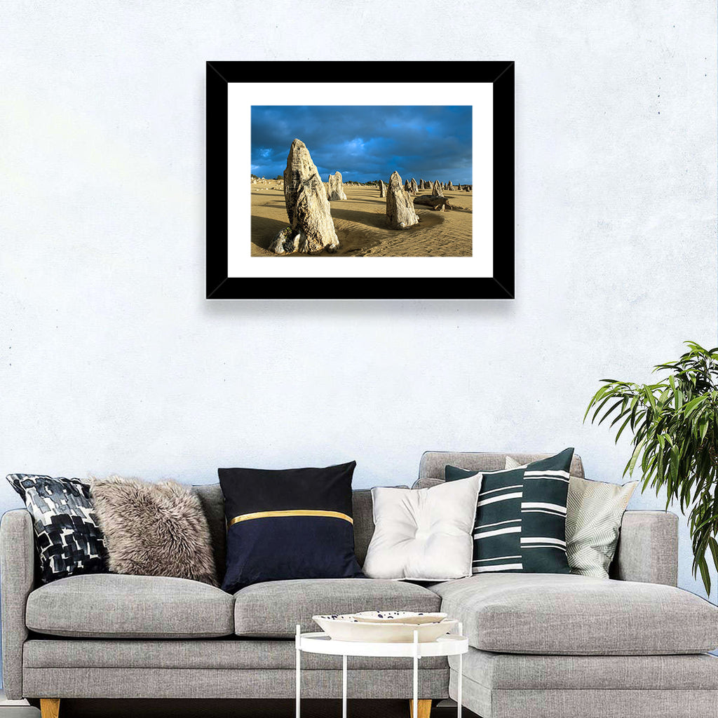 Pinnacles Desert at Golden Hour Wall Art