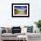Iceland Gravel Road Landscape Wall Art