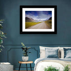 Iceland Gravel Road Landscape Wall Art
