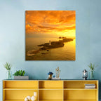 Nassau Lighthouse at Golden Hour Wall Art