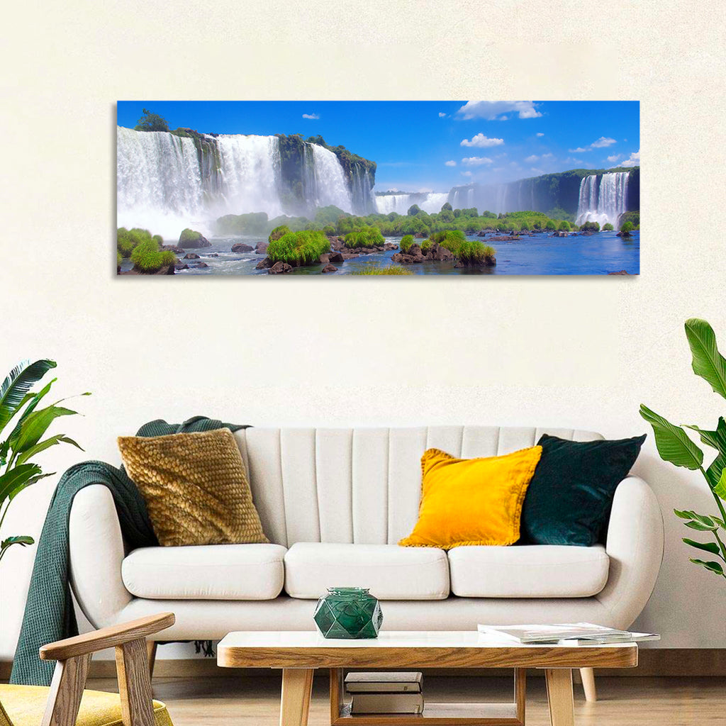 Iguazu Falls Daylight View Wall Art