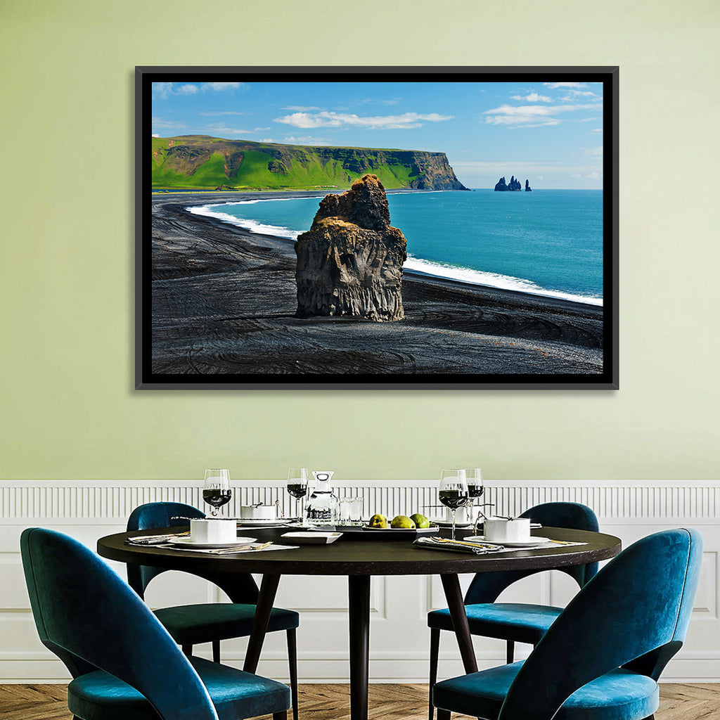 Dyrhólaey Volcanic Beach Wall Art