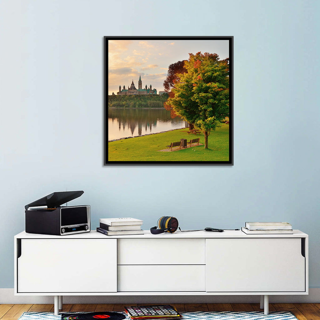 Ottawa Skyline at Golden Hour Wall Art