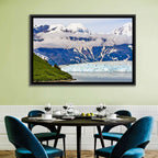 Hubbard Glacier and Snowcapped Peaks Wall Art