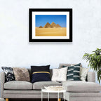 Pyramids of Giza Photograph Wall Art
