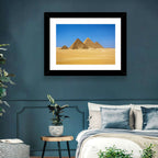 Pyramids of Giza Photograph Wall Art