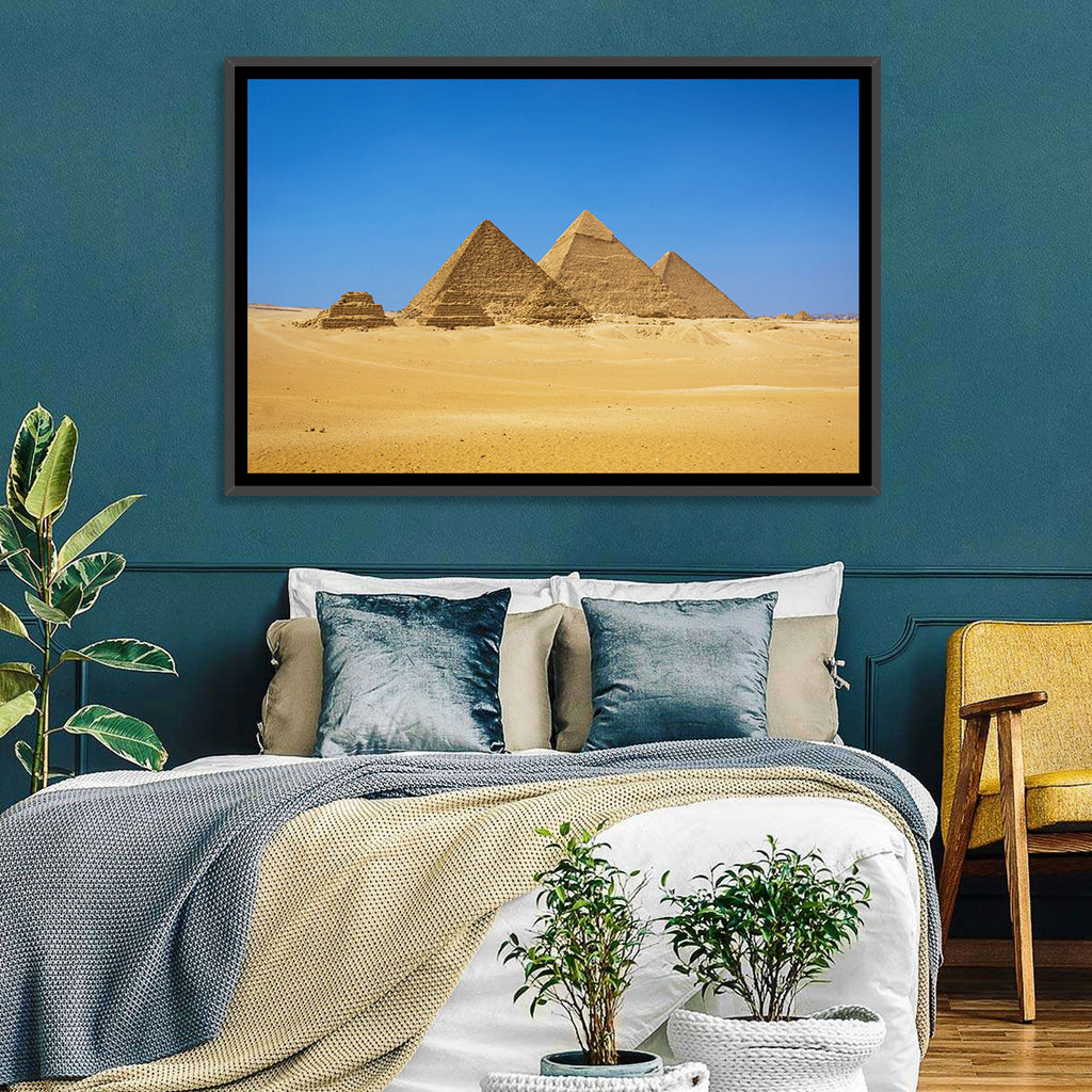 Pyramids of Giza Photograph Wall Art