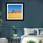 Pyramids of Giza Photograph Wall Art