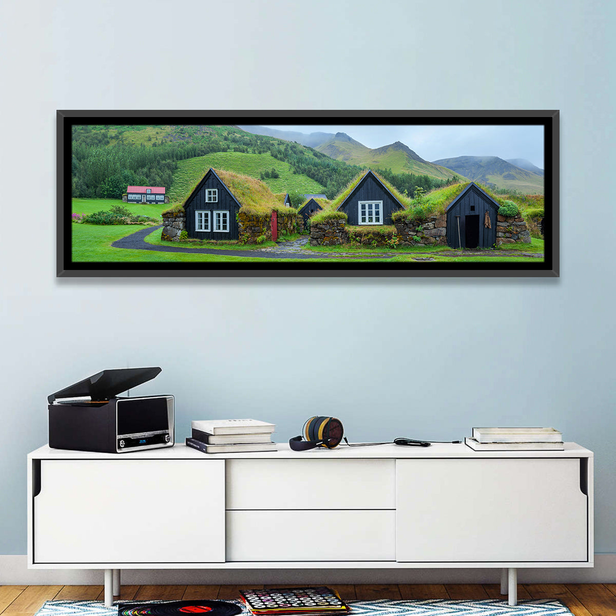 Skogar Folk Museum Wall Art