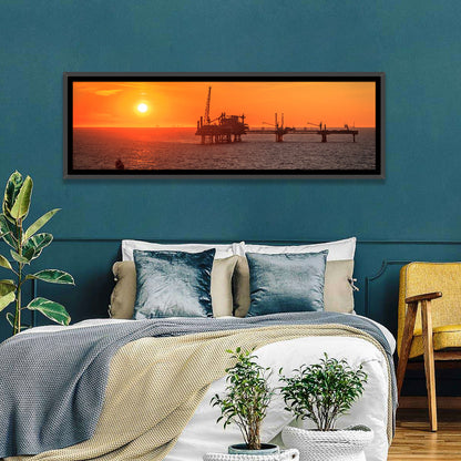 Oil Rig Denmark Wall Art