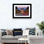Arc De Triomphe at Twilight Wall Art