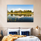 Okavango Delta Waterlilies Wall Art