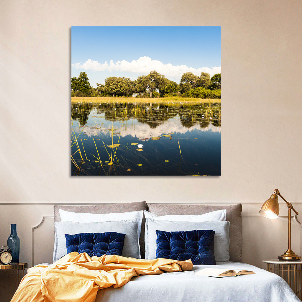 Okavango Delta Waterlilies Wall Art