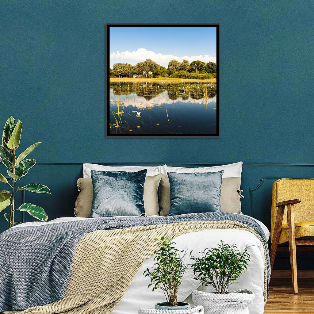 Okavango Delta Waterlilies Wall Art