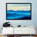 Smoky Mountain Layers at Dawn Wall Art