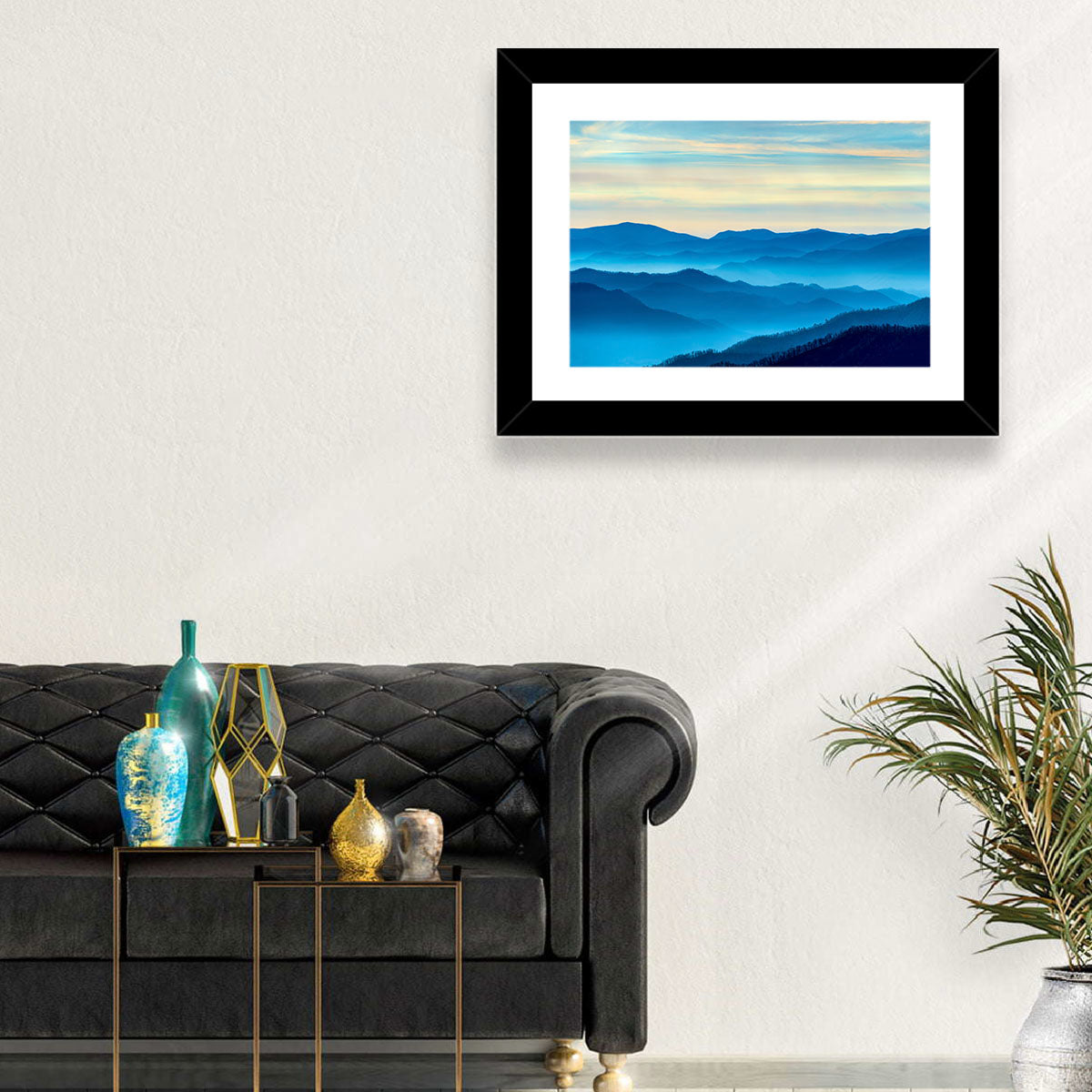 Smoky Mountain Layers at Dawn Wall Art
