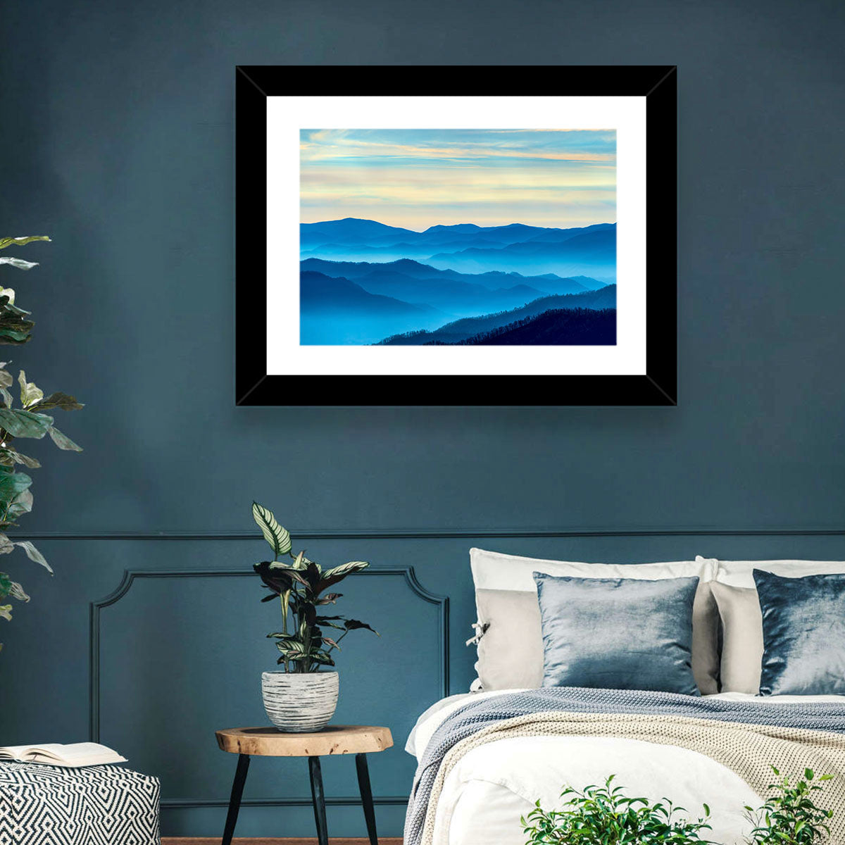 Smoky Mountain Layers at Dawn Wall Art