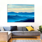 Smoky Mountain Layers at Dawn Wall Art