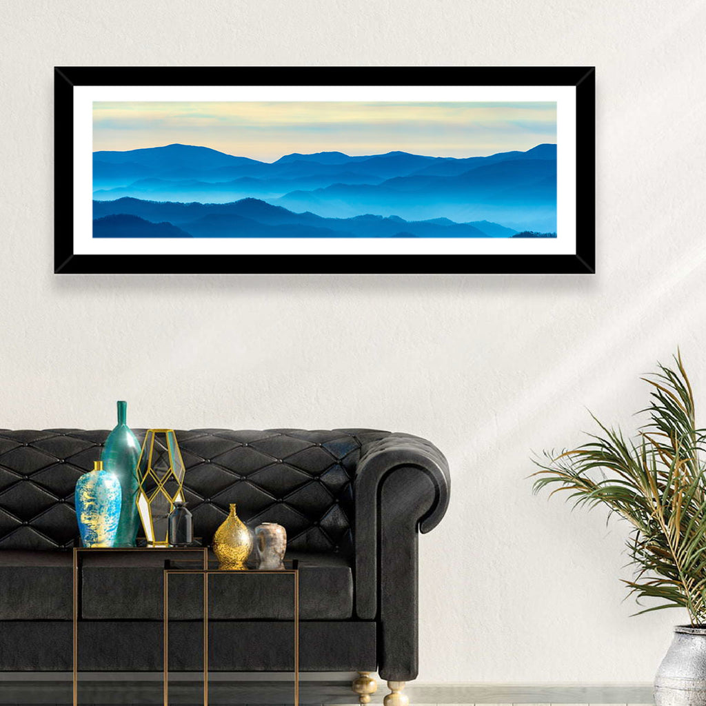 Smoky Mountain Layers at Dawn Wall Art