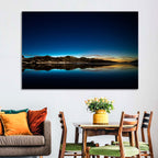 Kleifarvatn Lake at Dusk Wall Art