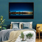 Kleifarvatn Lake at Dusk Wall Art