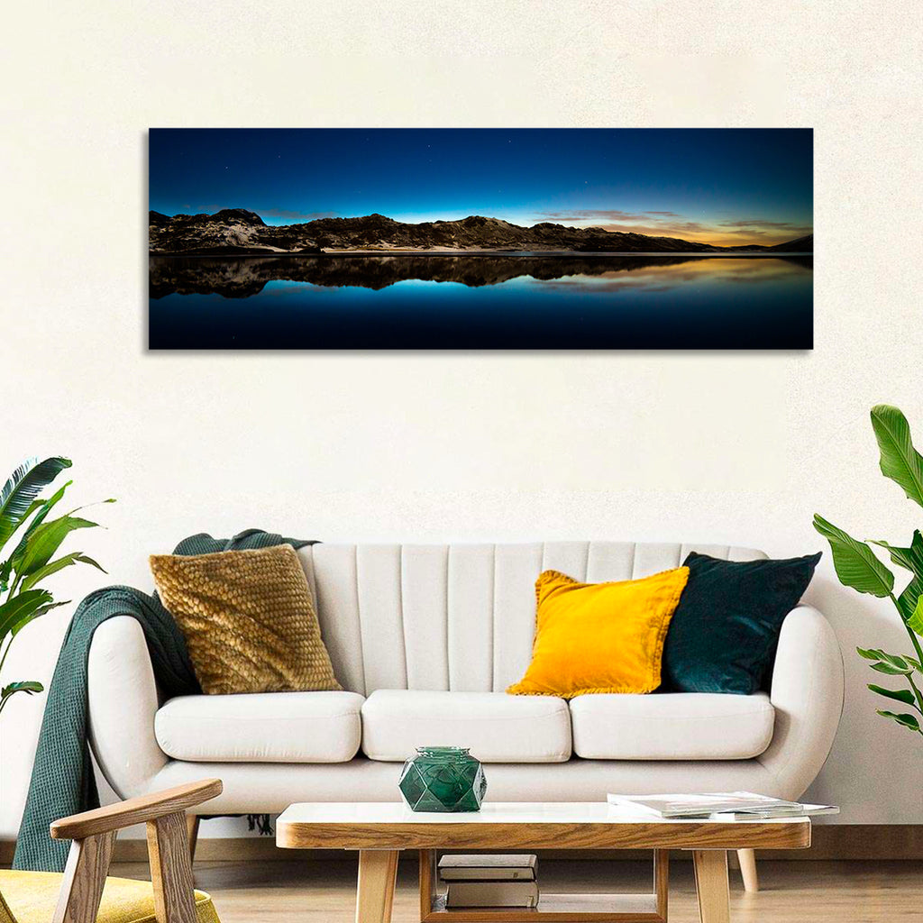 Kleifarvatn Lake at Dusk Wall Art