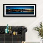 Kleifarvatn Lake at Dusk Wall Art