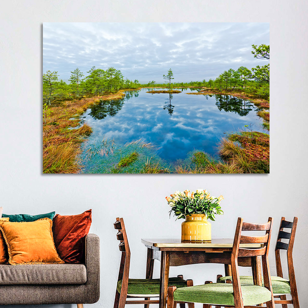 Viru Bog Reflections Wall Art