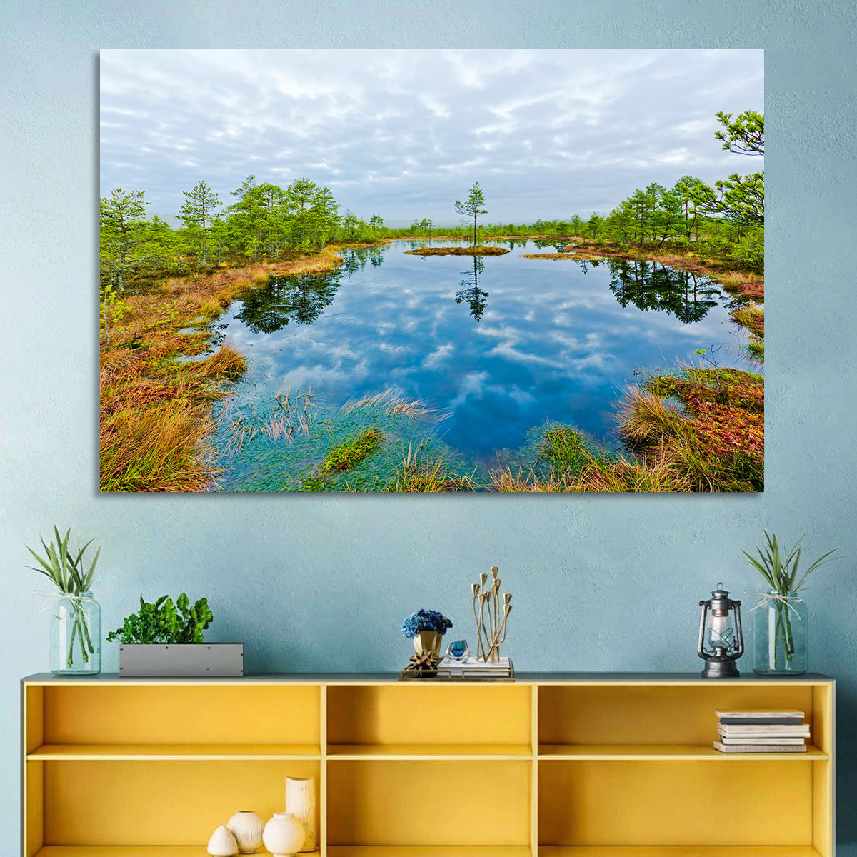 Viru Bog Reflections Wall Art