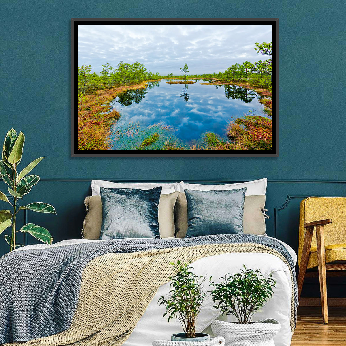 Viru Bog Reflections Wall Art