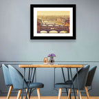 Ponte Vecchio at Golden Hour Wall Art