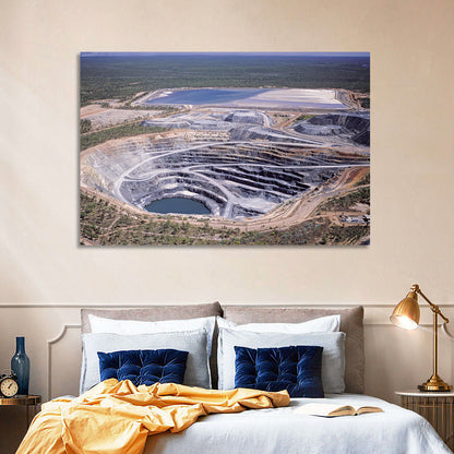 Uranium Mine Wall Art