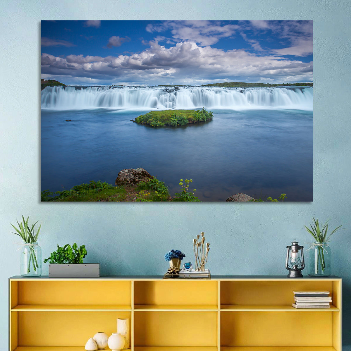 Faxi Waterfall Long Exposure Wall Art