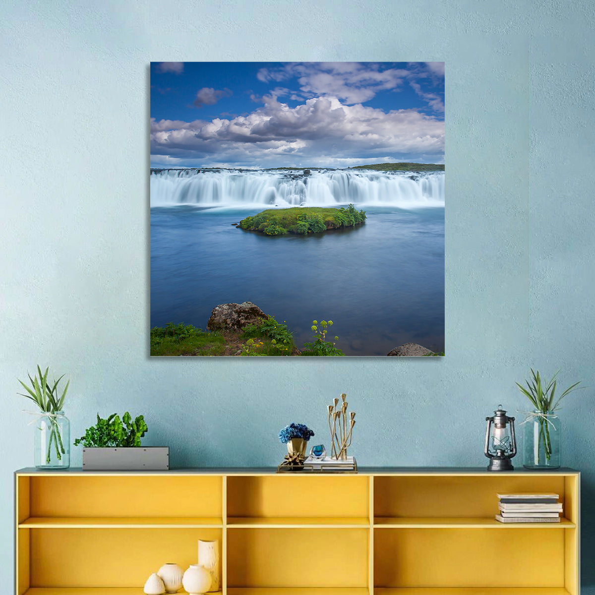 Faxi Waterfall Long Exposure Wall Art