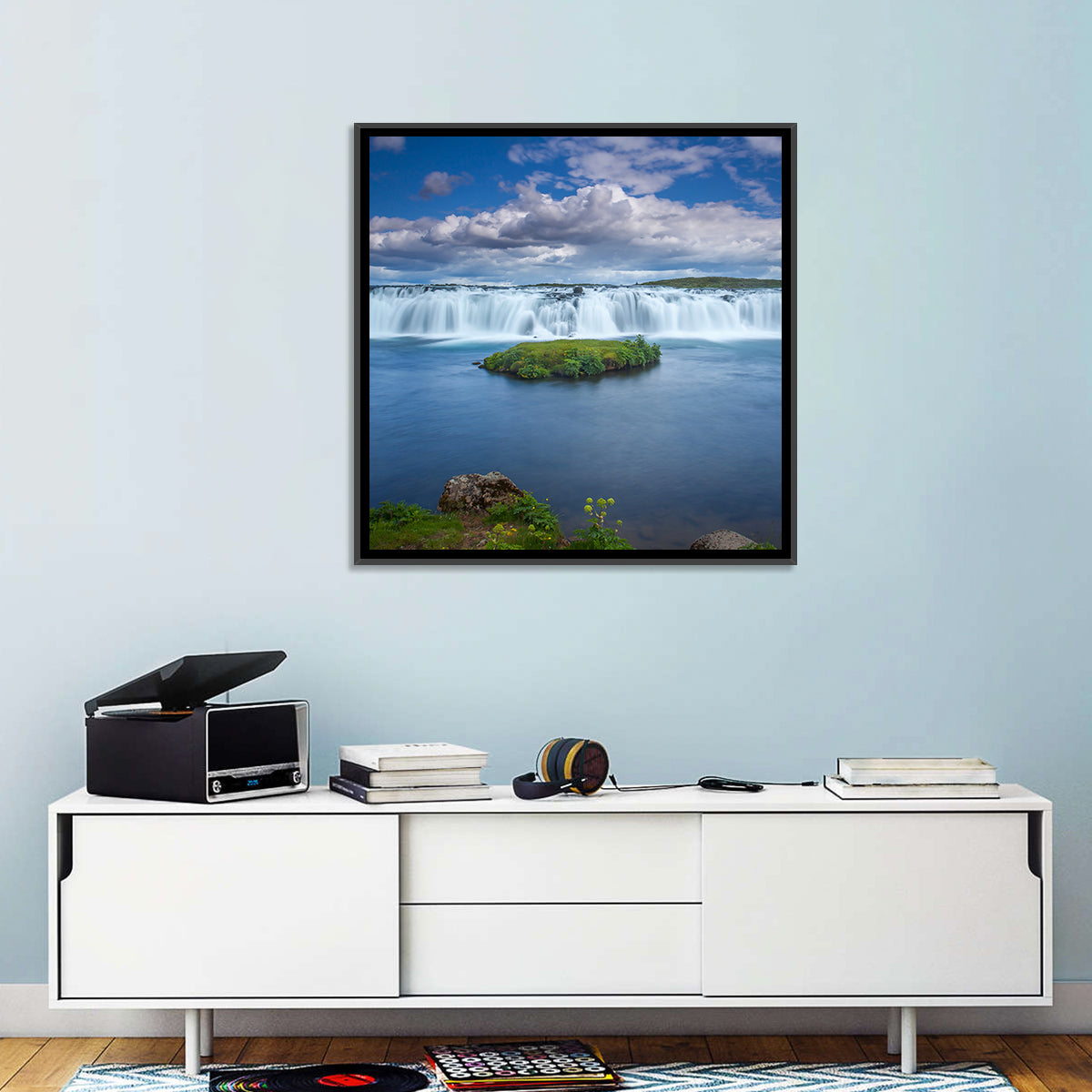 Faxi Waterfall Long Exposure Wall Art