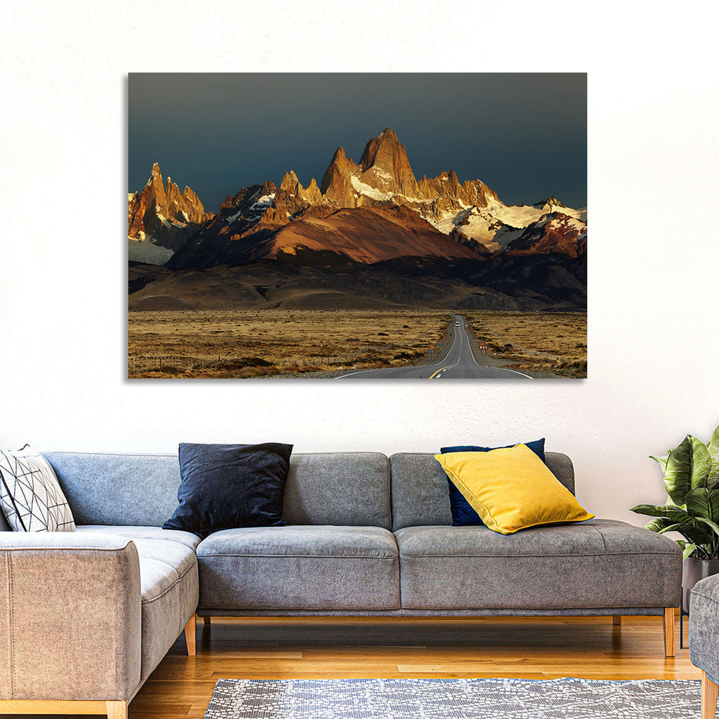 Mount Fitz Roy Sunrise Wall Art
