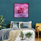 Ethereal Pink Rose Bloom Wall Art