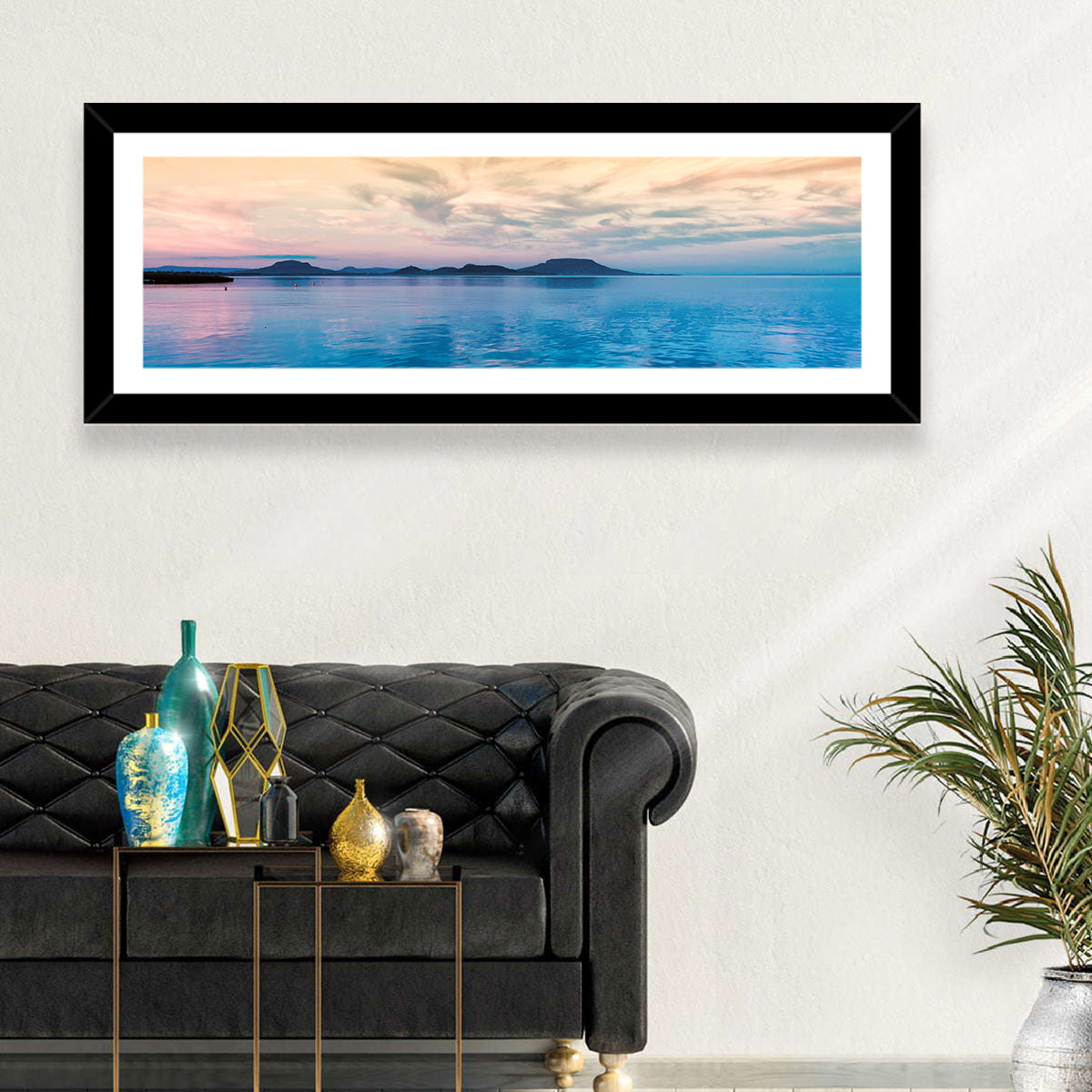 Lake Balaton at Golden Hour Wall Art