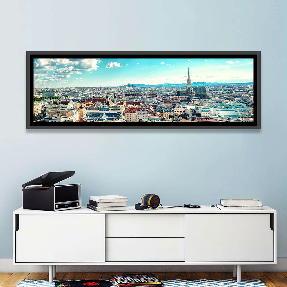 Vienna Skyline with St. Stephen's Cathedral Wall Art