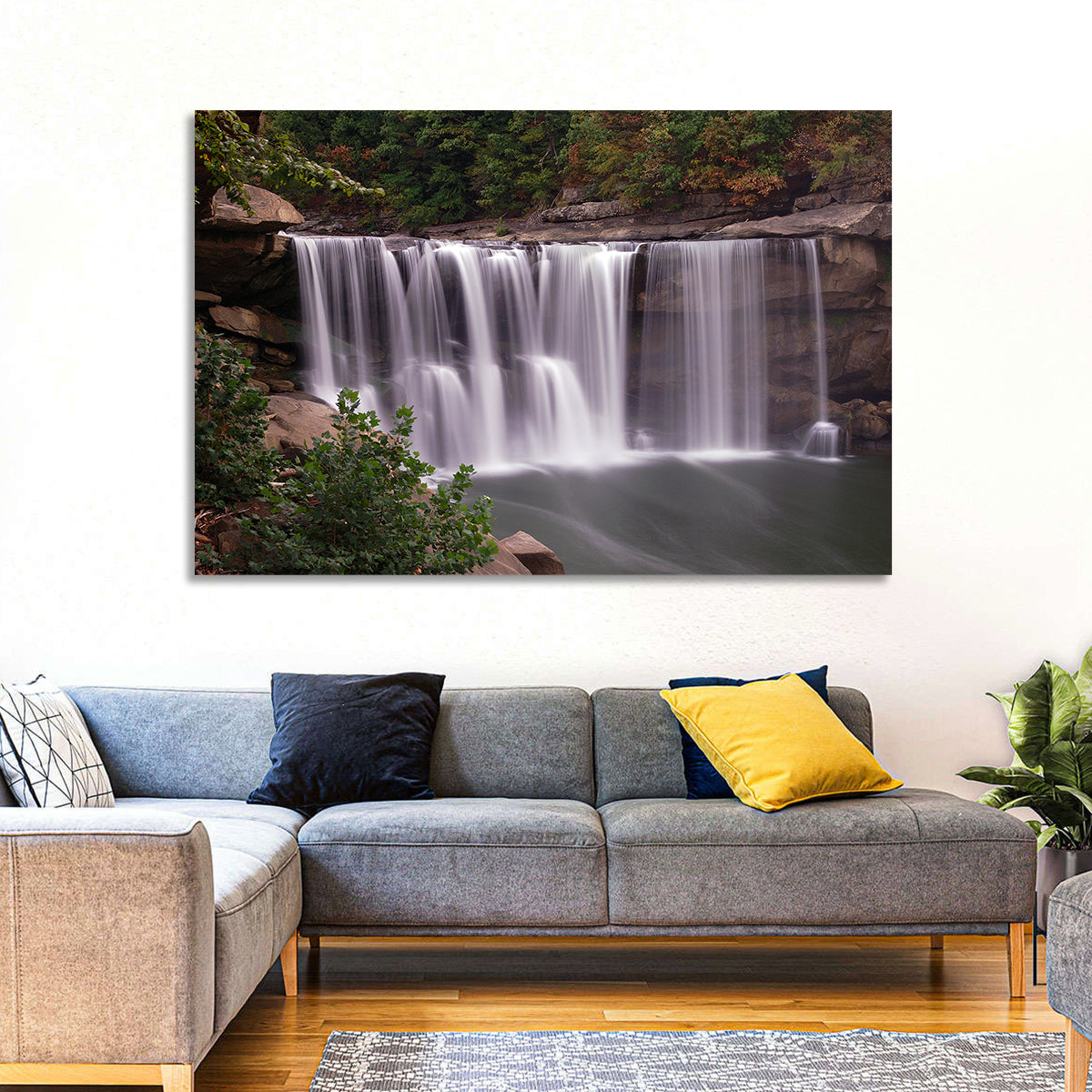 Cumberland Falls, Kentucky Wall Art in a room, landscape