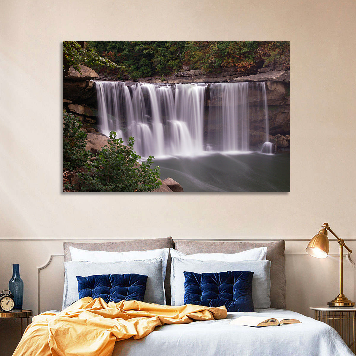 Cumberland Falls, Kentucky Wall Art in a room, landscape
