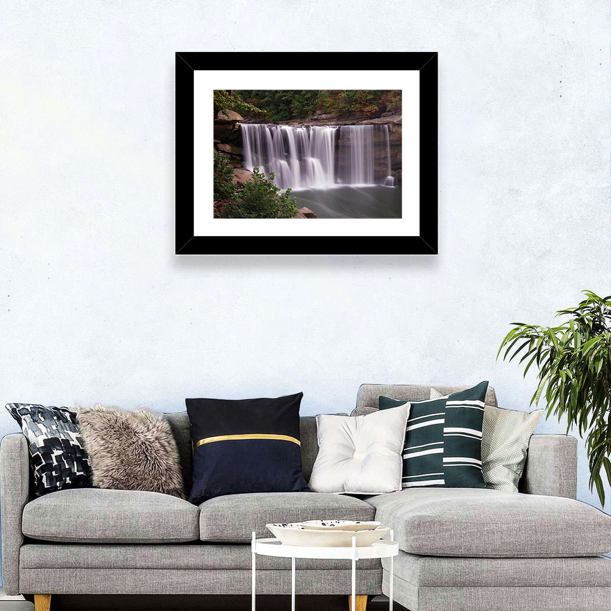 Cumberland Falls, Kentucky Wall Art in a room, landscape