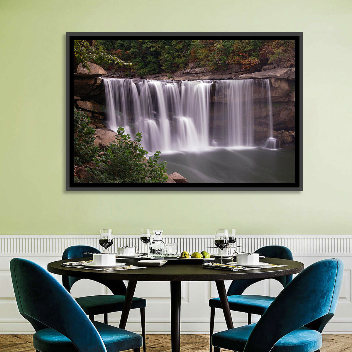 Cumberland Falls, Kentucky Wall Art in a room, landscape