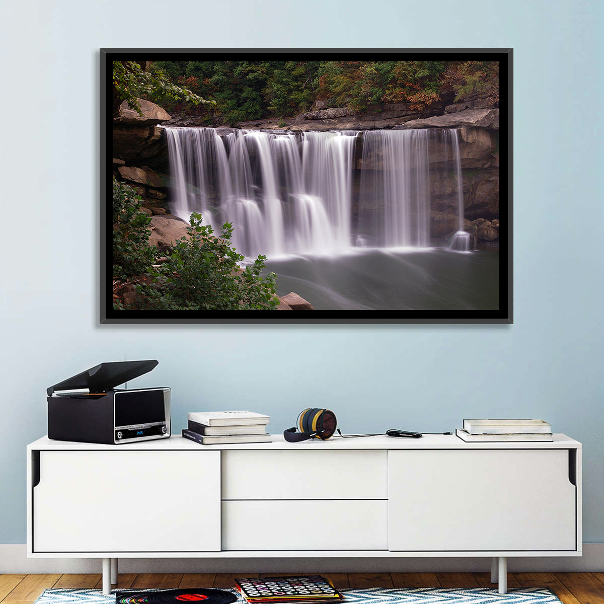 Cumberland Falls, Kentucky Wall Art in a room, landscape