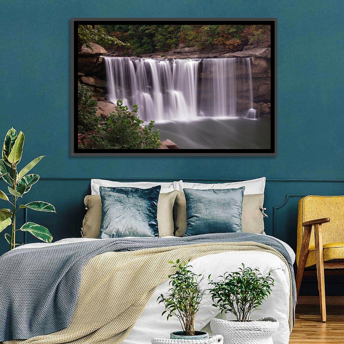 Cumberland Falls, Kentucky Wall Art in a room, landscape