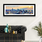 Midtown Manhattan Skyline at Dusk Wall Art